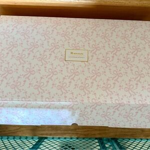 Stanley x LoveShackFancy Pink Bow Pattern Stanley Flip Top Storage Box